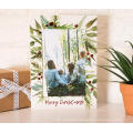 36 Pack Photo Note Cards - Holiday Photo Cards Includes Paper and Envelopes  Merry Christmas Red Foil Greeting Cards